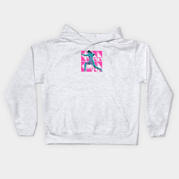 Sam Kerr Kids Hoodie by StripTees